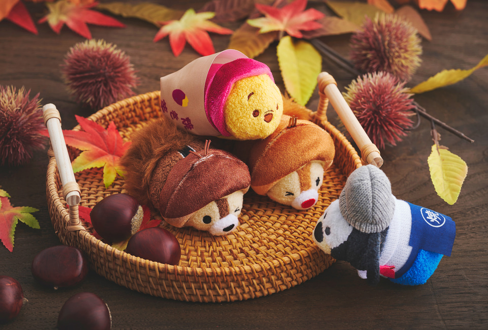 ディズニーストア、10月毎週火曜はツムツム・デイ！ 秋の味覚や読書を