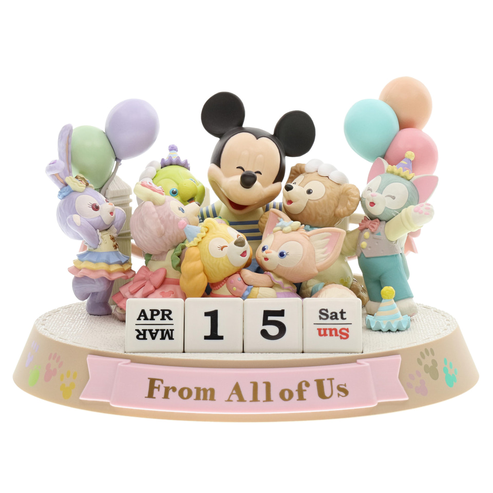 ダッフィー＆フレンズがフィギュアに！ 東京ディズニーリゾート40周年