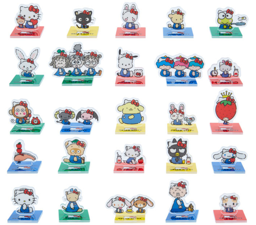 サンリオ、ハローキティ50周年の特別デザインシリーズ発売！ 総勢50