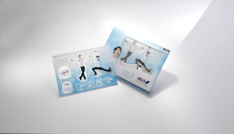 ANA、羽生結弦公式グッズ第3弾「YUZUアクリルスタンドセット」発売