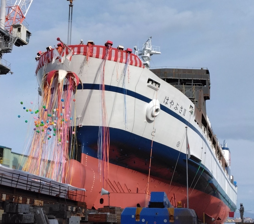 青函フェリー、2023年3月就航予定の新造船名称は「はやぶさ2