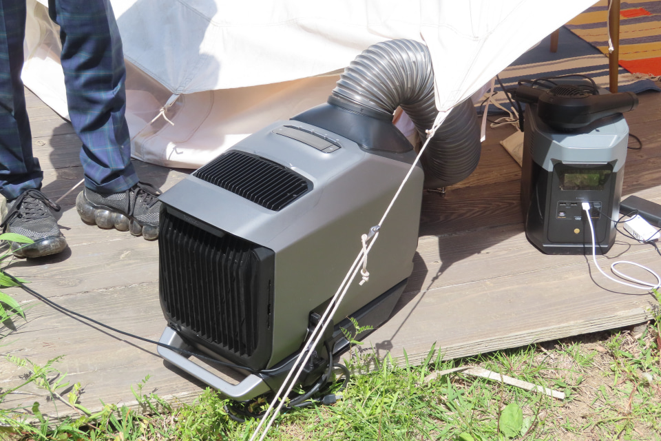 EcoFlow、ポータブル冷蔵庫「GLACIER」とポータブルエアコン「WAVE 2