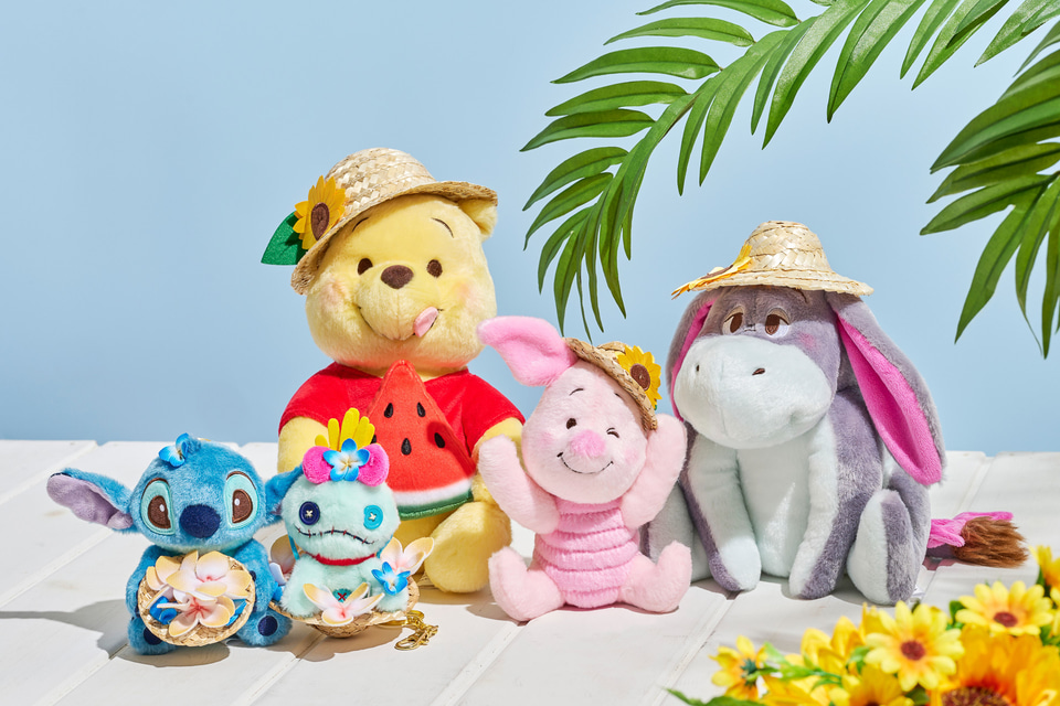 麦わら姿がかわいすぎっ！ ディズニーストア、夏の装いのくまのプー