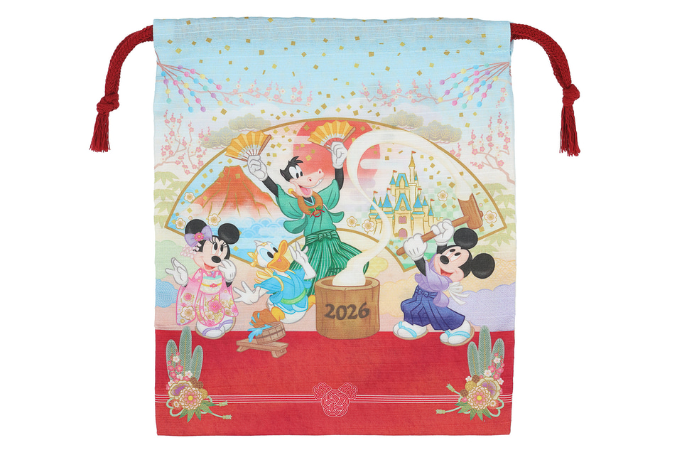 ディズニーのお正月、新作グッズ詳細！ 和風姿のミキミニぬいば、手