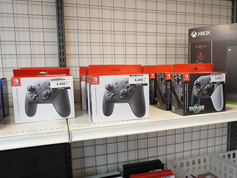 Nintendo SwitchやPS5向けコントローラーのジャンク品大量セール