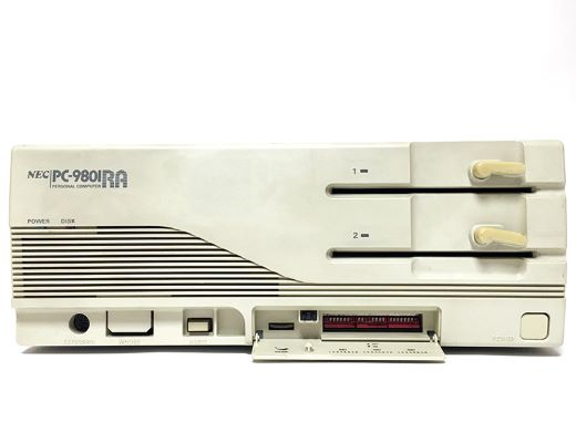 柔らかいデザインで登場した新たなPC-98シリーズ「PC-9801RA2