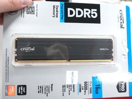 Crucial ProのDDR5-6000 16GBメモリが2製品、XMP/EXPO両対応 - AKIBA