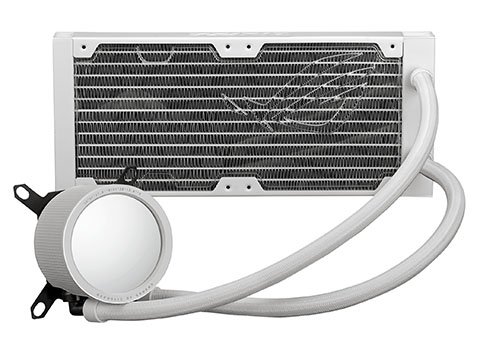 ASUSのAnime Matrix対応水冷CPUクーラー「ROG RYUO III 240 ARGB WHT