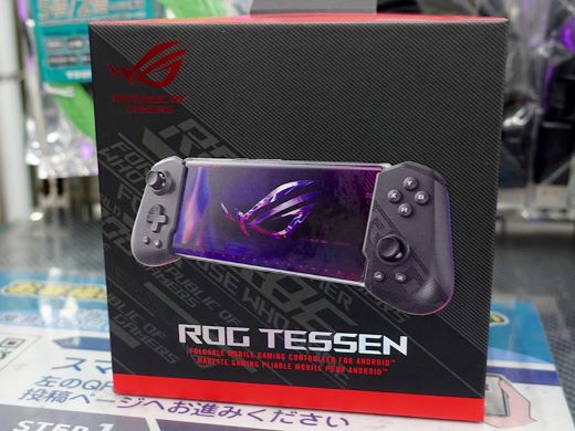 スマホと一体化するゲームパッド「ROG Tessen Mobile Controller」が