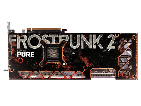 Frostpunk 2とコラボした白い「Radeon RX 7700 XT」がSAPPHIREから