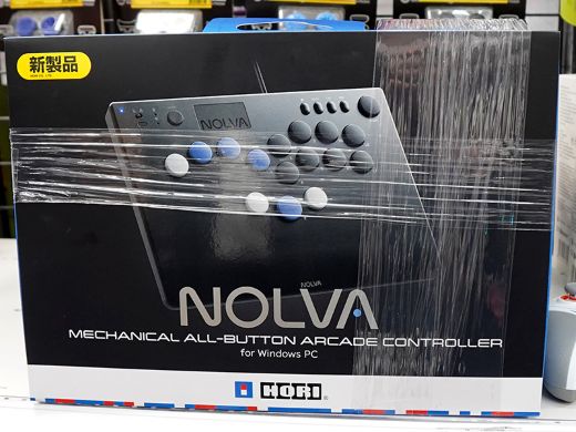 ホリの拡張3ボタン搭載レバーレスアケコン「NOLVA」がTSUKUMOに入荷