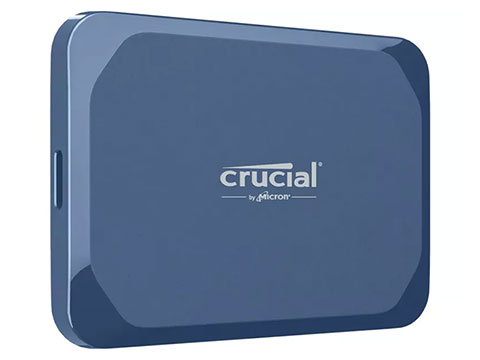 USB 3.2 Gen2x2対応のポータブルSSD「X10」がCrucialから、8TBモデルは