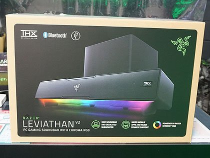 Razerのサウンドバー「Leviathan V2」」が発売、サブウーハー付き