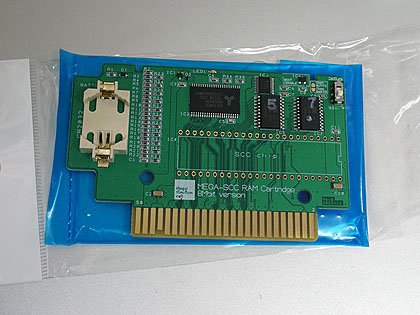 コナミ SCC音源対応のMSX用カートリッジキットにSRAM搭載モデル、独自