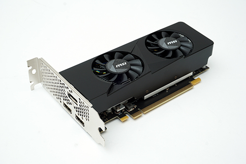 ロープロ＆補助電源不要のビデオカードに新たなる王者が誕生!!「MSI