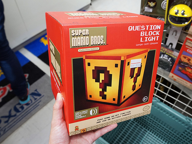 マリオの気分が味わえる？ “ハテナブロック”型のUSBライトが販売中