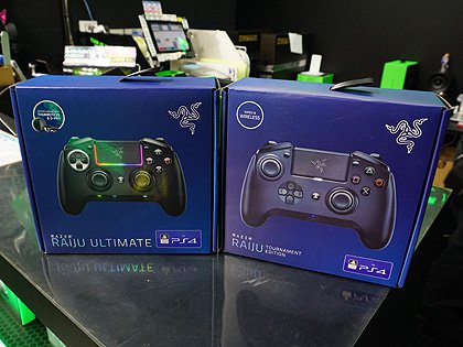 RazerのPS4向け高級ゲームパッド「Raiju Ultimate」が発売、実売3万円