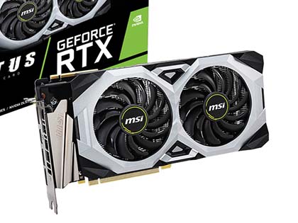 GeForce RTX 2070 SUPER」搭載モデルは計8製品、3連ファン仕様など