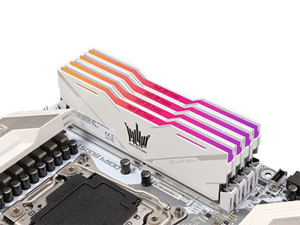 GALAXの白いOCメモリ「HOF OC Lab Aurora / Arduino」が計4製品入荷