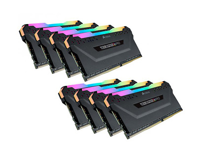夢の合計256GB！DDR4メモリ 32GB×8枚セットがCORSAIRから、実売16万円