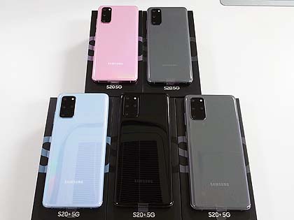 5G対応/デュアルSIM仕様のGalaxy S20が直輸入、Android 10搭載 - AKIBA