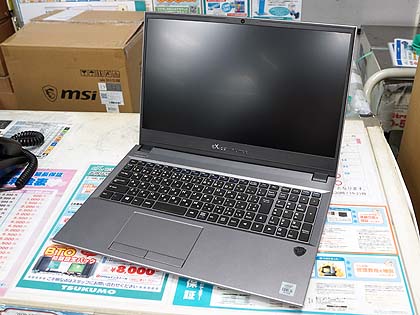 TSUKUMOの15.6型ノート「eX.computer N1505K」が発売、第10世代Core