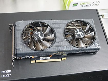 GeForce RTX 3060」がデビュー、12GBメモリ搭載で税込56,900円から