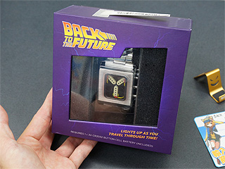 バック・トゥ・ザ・フューチャーとコラボした腕時計が直輸入 （取材中