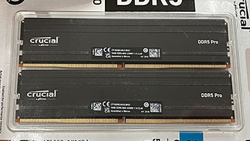 Crucial DDR5-5600/6000の24GB×2枚組が入荷 - AKIBA PC Hotline!