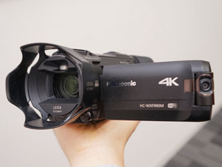 パナソニック、約10万円で4K、あとから手ブレ補正/ズームも可能な