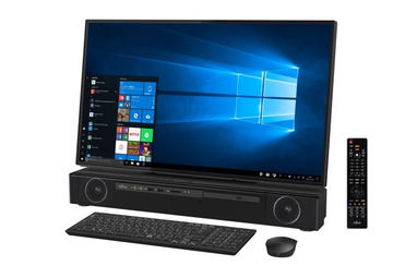 富士通、世界初の新4K衛星放送チューナー内蔵PC。27型4K液晶でUHD BD