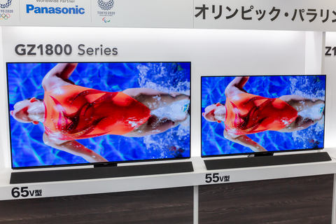 4Kチューナ2基、パネル制御進化の有機EL TV「VIERA GZ1800/1000」 - AV