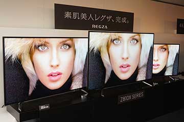 最上位液晶REGZA「Z810X」は“きらめき4K”。明るい高画質の50/58/65型