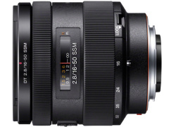 ソニー、全域F2.8のデジタル専用標準ズーム「DT 16-50mm F2.8 SSM