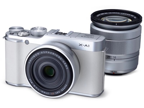 ミラーレスカメラ「FUJIFILM X-A1」に限定ホワイトモデル カメラグッズ