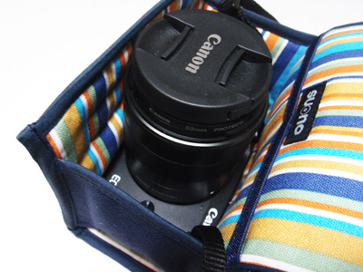 suono、キヤノンEOS M3用の綿ケース - デジカメ Watch Watch