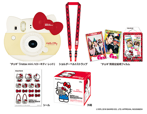 ハローキティの「チェキ」に、2016年の新色レッド - デジカメ Watch Watch