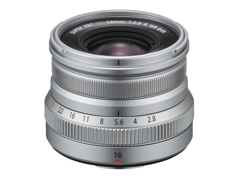 富士フイルム、小型軽量の広角単焦点レンズ「XF16mmF2.8 R WR