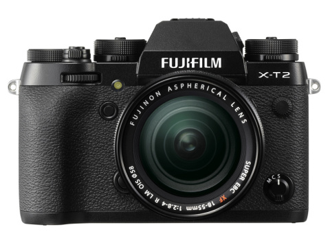 富士フイルム、動体追従性を高めたミラーレスカメラ「FUJIFILM X-T2