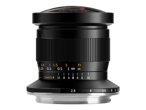 富士フイルムGFX用の魚眼レンズ「TTArtisan 11mm f/2.8 Fisheye ED」が