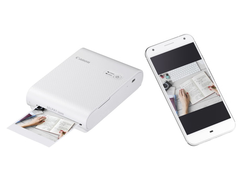キヤノン、バッテリー内蔵の昇華型ミニプリンター「SELPHY SQUARE QX10