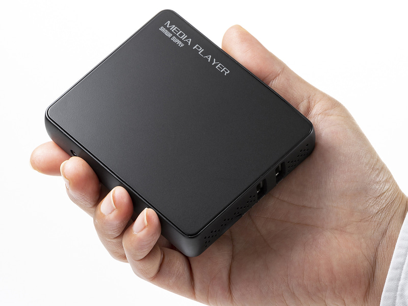 サンワサプライ、microSD/USBメモリーをテレビで再生する4K対応