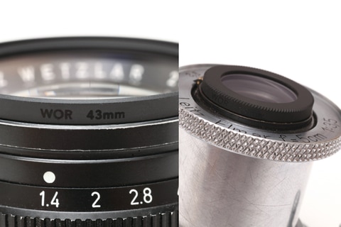 マップカメラ、ライカ用オリジナルフィルター2製品。フード干渉や操作
