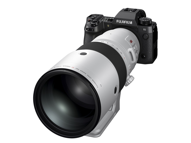 富士フイルム、換算762mm相当の超望遠単焦点レンズ「XF500mmF5.6 R LM