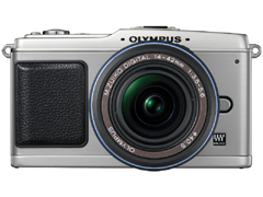 オリンパス、同社初のマイクロフォーサーズ機「E-P1」 - デジカメ