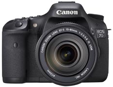 キヤノン、ファインダー視野率100％のAPS-C最上位機種「EOS 7D