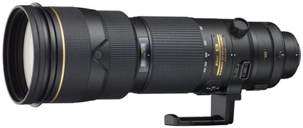 ニコン、定価105万円の「AF-S NIKKOR 200-400mm F4 G ED VR II