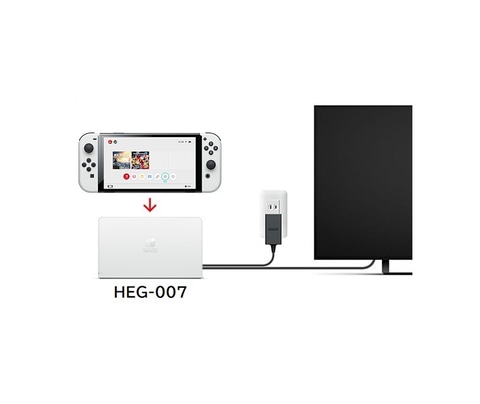 Nintendo Switch（有機ELモデル）は従来のSwitchドックで使用可能