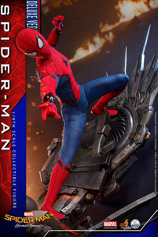 全高44cm！ 1/4スケールのホットトイズ「スパイダーマン」のフィギュア