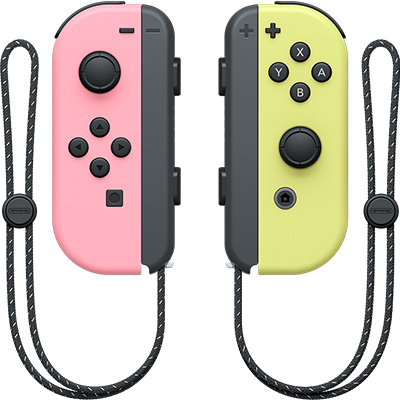 Nintendo Switch、「Joy-Con」に淡い色合いの“パステルカラー”が登場